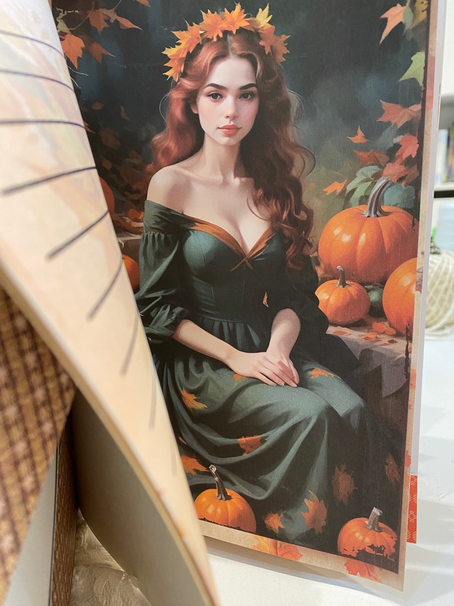 Autumn Kingdom Journal Book – A Journey into Creativity