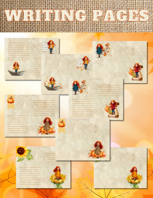 Autumn: Stages of Life - Printable Notebook Set