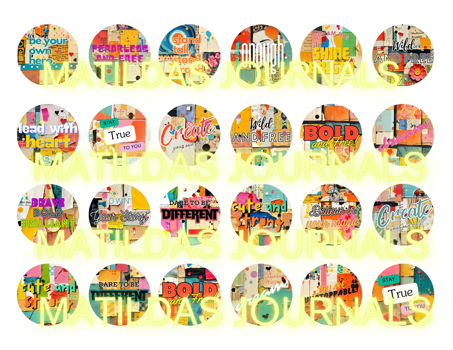 Colorful Girls Digital Collection