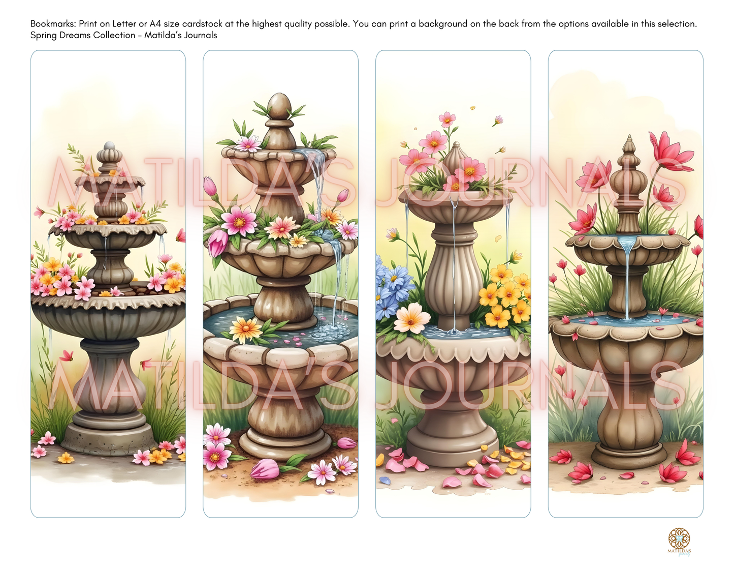 Spring Dreams Collection - Bookmarks