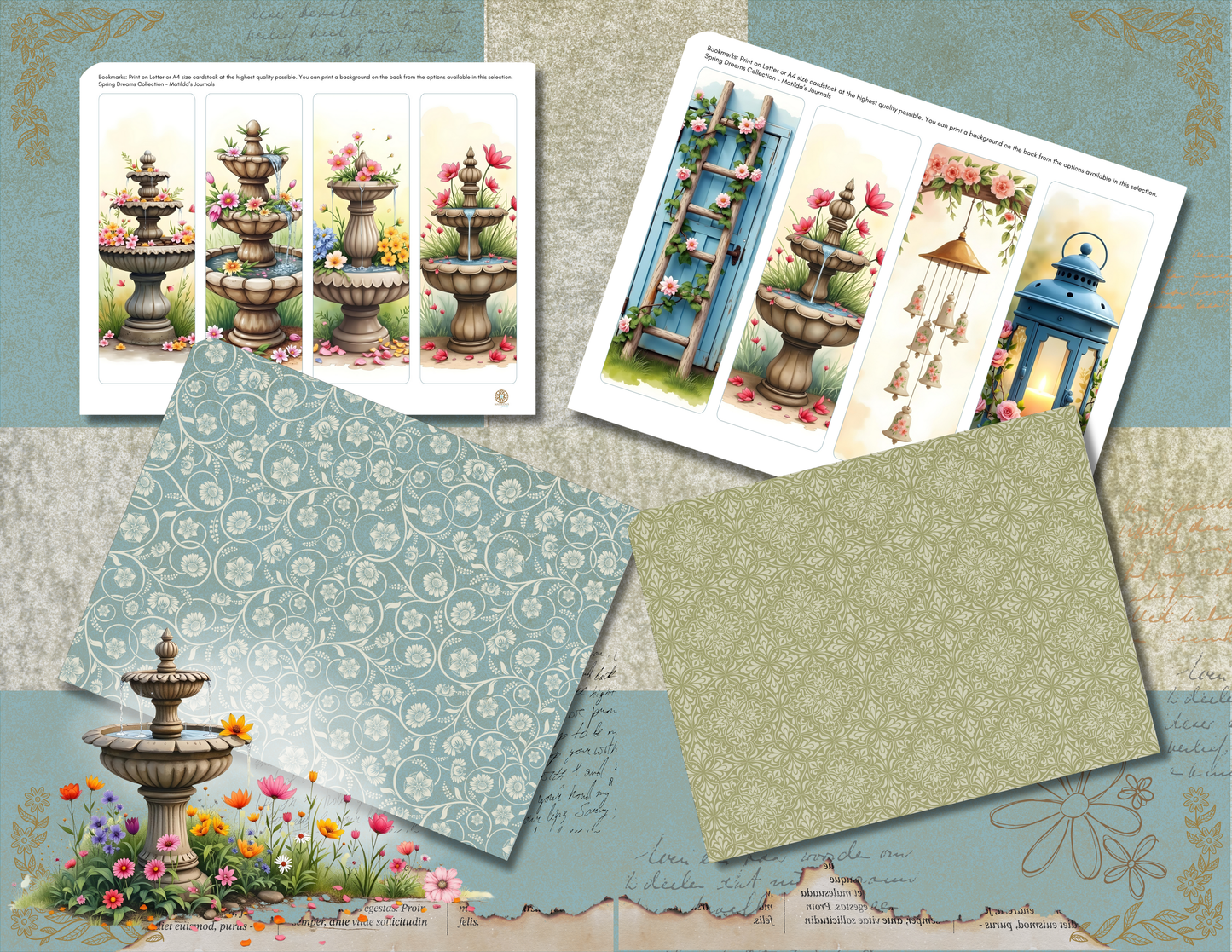 Spring Dreams Collection - Bookmarks