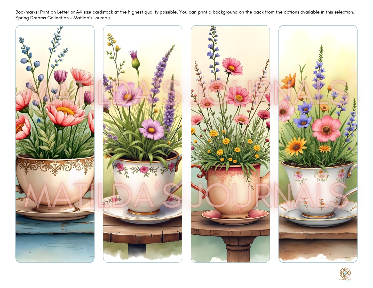 Spring Dreams Collection - Bookmarks
